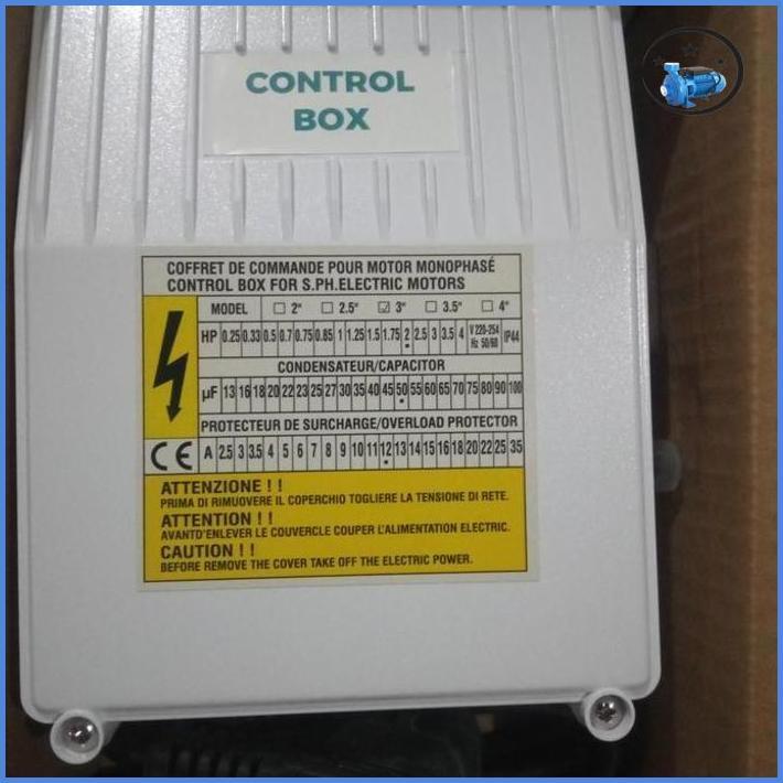Control Box Submersible 2 Hp Harga Khusus