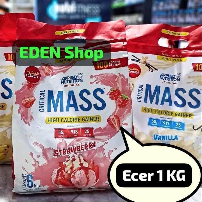 Applied Nutrition Critical Mass 1 Kg Weight Mass Gainer Applied Critical Mass 1 KG