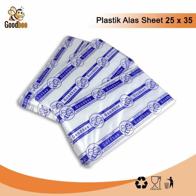 Avvo- Goodbee Hd Sheet 25 X 35 Cm - Plastik Alas Makanan Sheet 25X35Cm - Isi 4 Pack