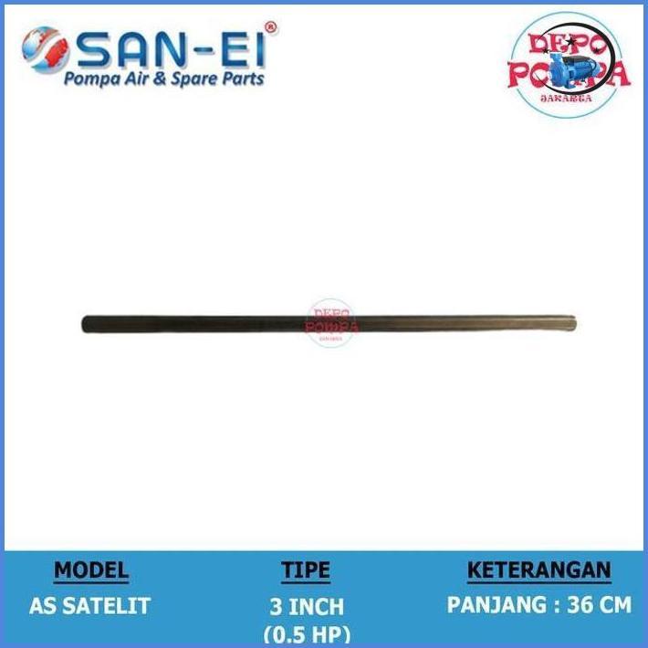 As Pompa Air Satelit San Ei 3 Inch 0.5 Hp Terbaik
