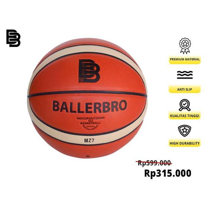 Bola Basket Kulit Ballerbro MZ Series (Leather) MZ7 & MZ6