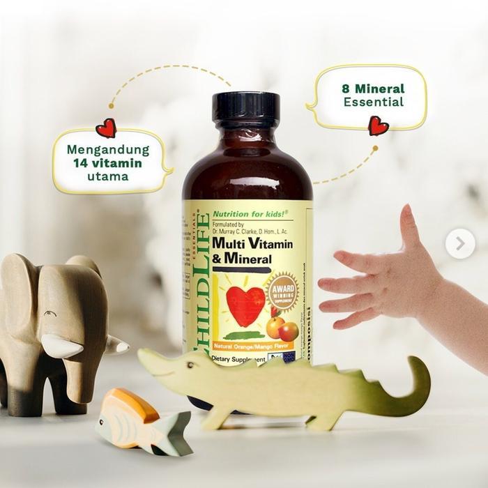 Childlife Multivitamin & Mineral 237ml BPOM - Childlife Multivitamin