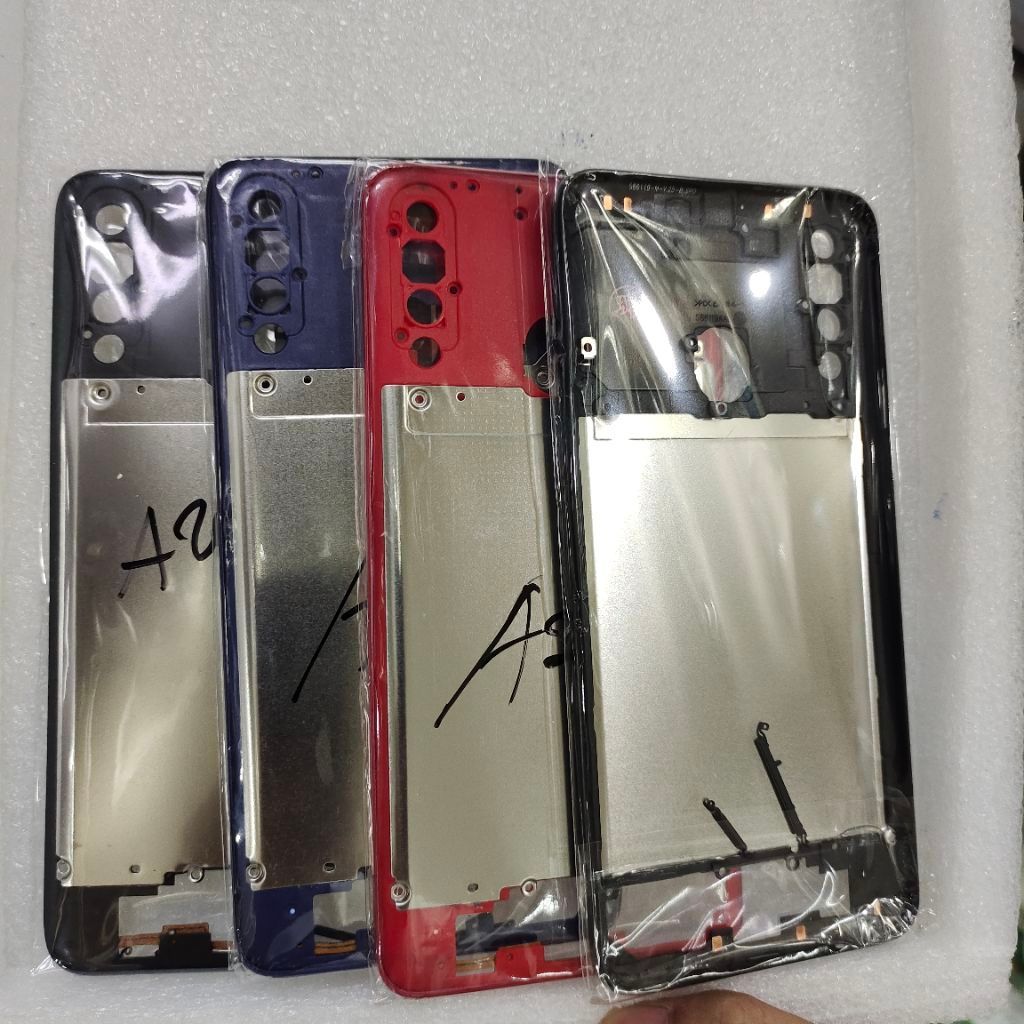 Tulang Bezzel Samsung A20S / tulang tengah penutup mesin Samsung A20S
