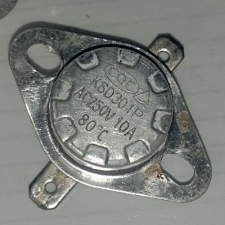 Thermostat Bimetal KSD301 (80°C)