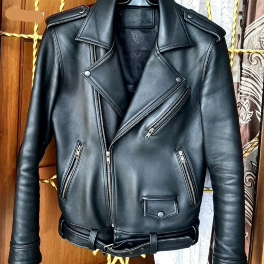 jaket kulit ramones bandoeng leather