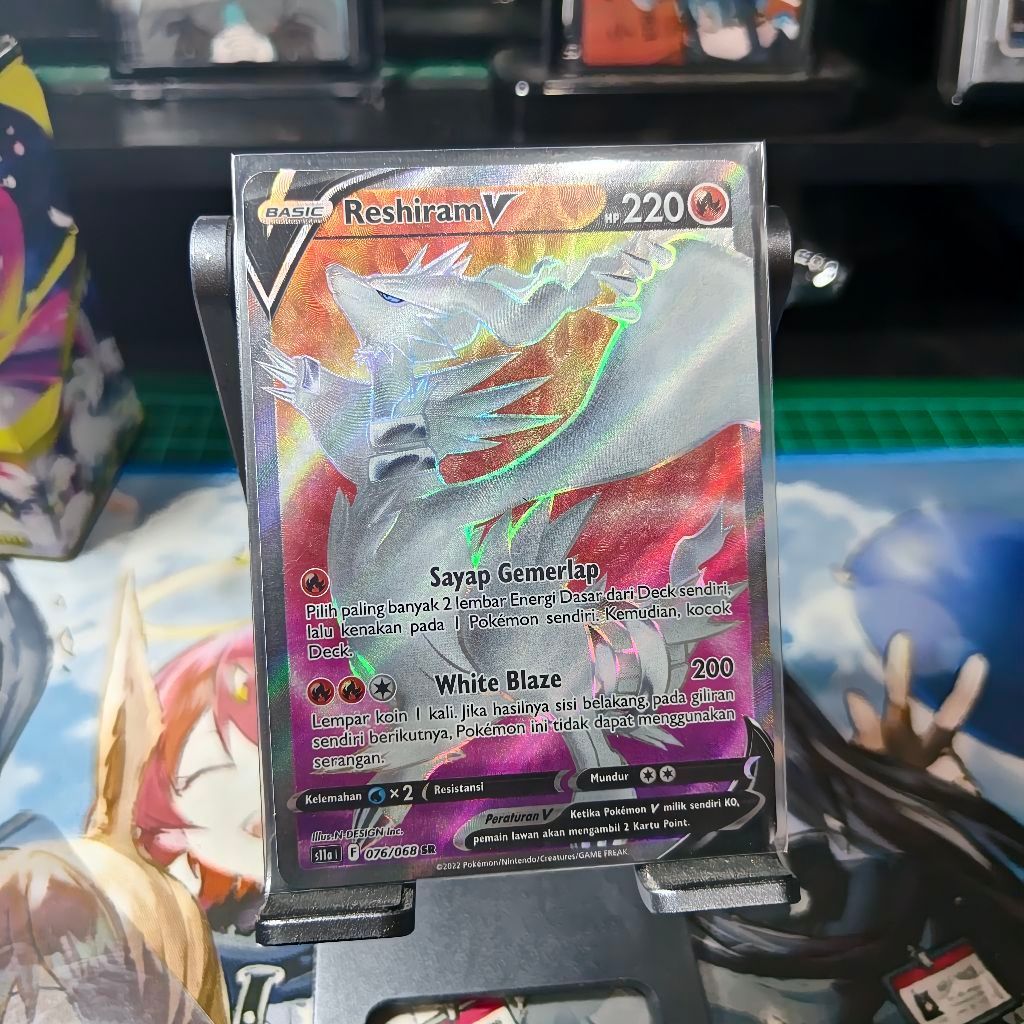 Pokemon TCG Indonesia Reshiram V SR