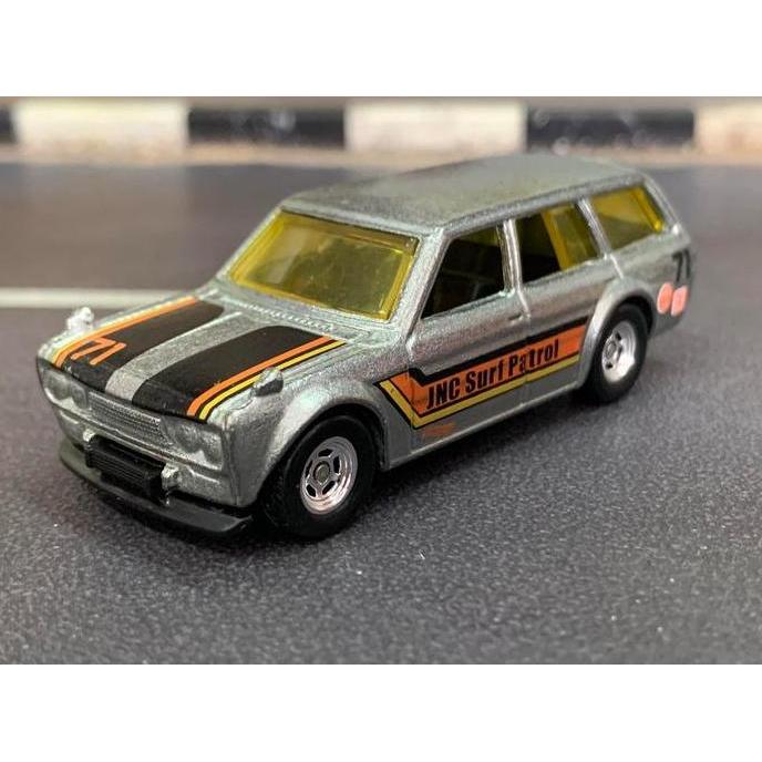 HOTWHEELS 71 DATSUN BLUEBIRD 510 WAGON WALMART ZAMAC SWAP BAN KARET MT79