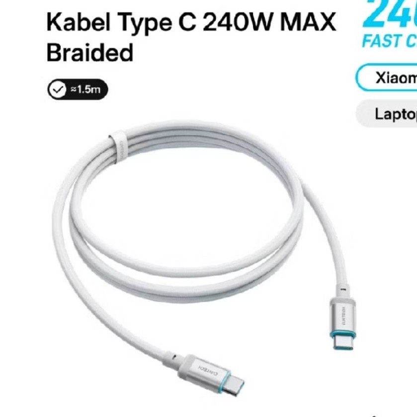 kabel charger hp cuktech 6A C to C