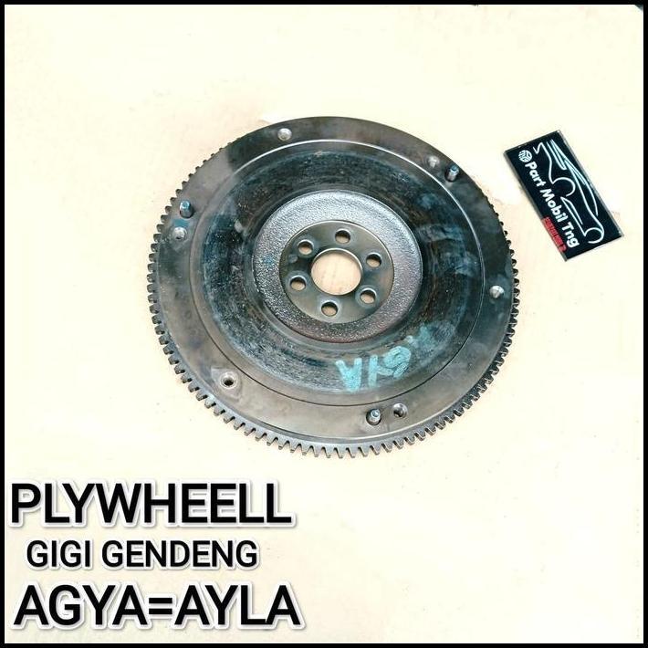 HOT DEAL FLYWHEEL ASSY RODA GILA GIGI GENDENG DAIHATSU AGYA 10 1000CC 