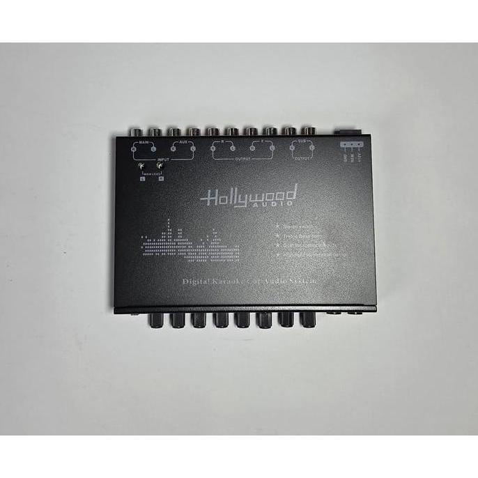 Hollywood Parametik Preamp Karaoke HW 789s Parametrix 2 Mic 11.15 DC 6V RMS T.H.D 0.01% Kualitas Sua