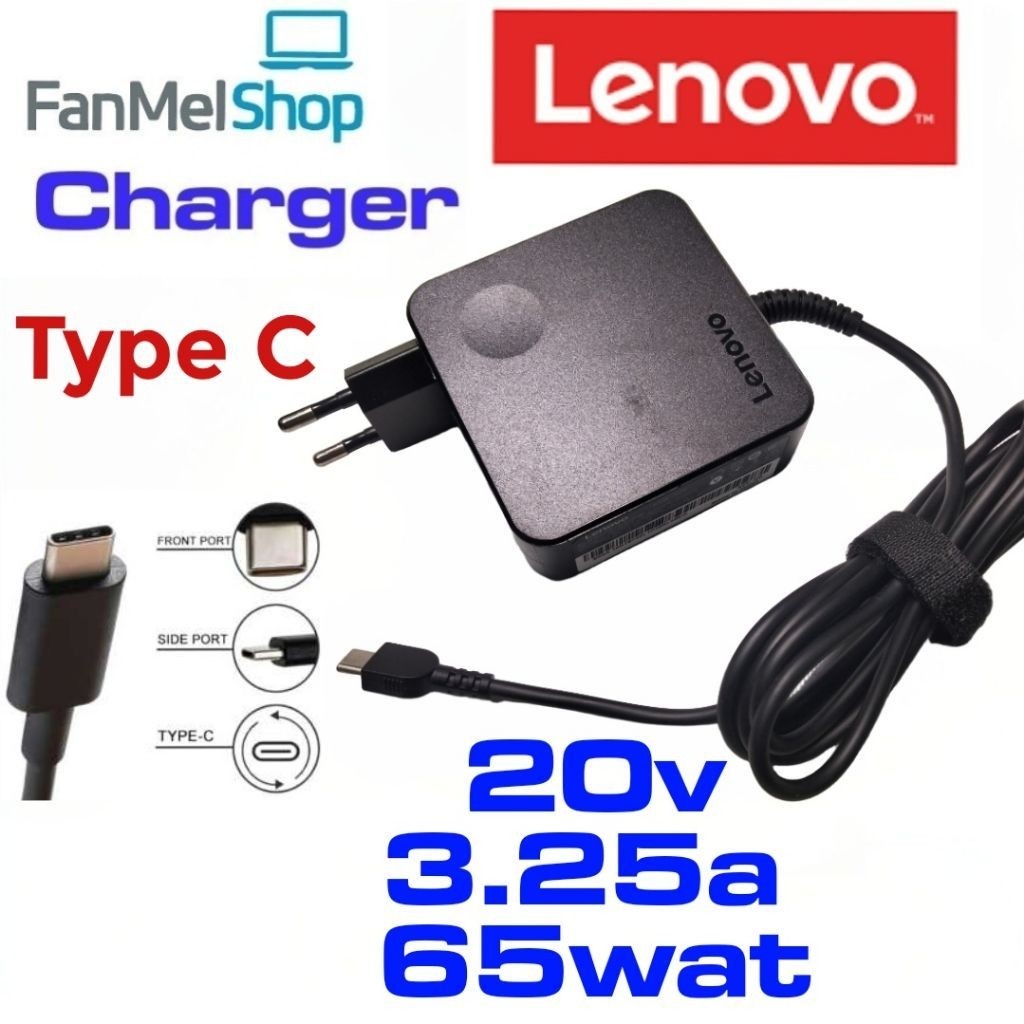 Charger Lenovo Yoga 9i, Yoga 7i, Yoga Slim 7 Pro || 65wat type C