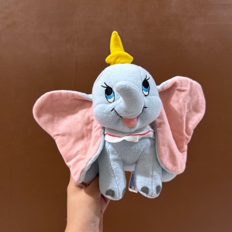 Boneka Karakter Dumbo Disney size 20cm Original / Boneka Karakter Gajah Dumbo / Boneka Dumbo the Ele