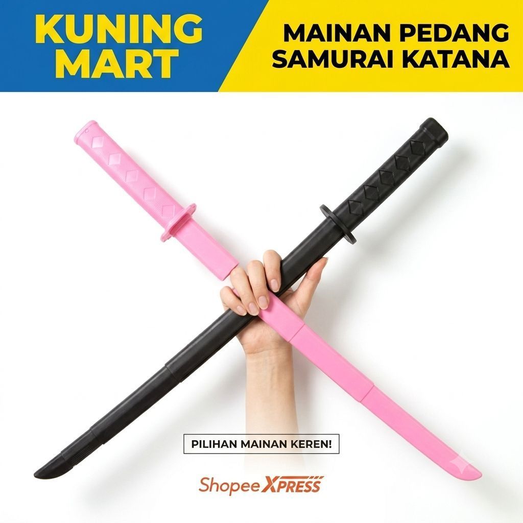 MAINAN PEDANG SAMURAI KATANA LIPAT