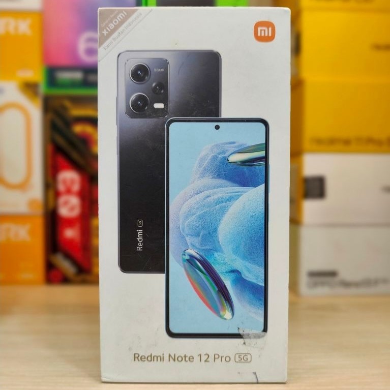 HP REDMI NOTE 12 PRO 5G 8/256 GB second full set mulus.