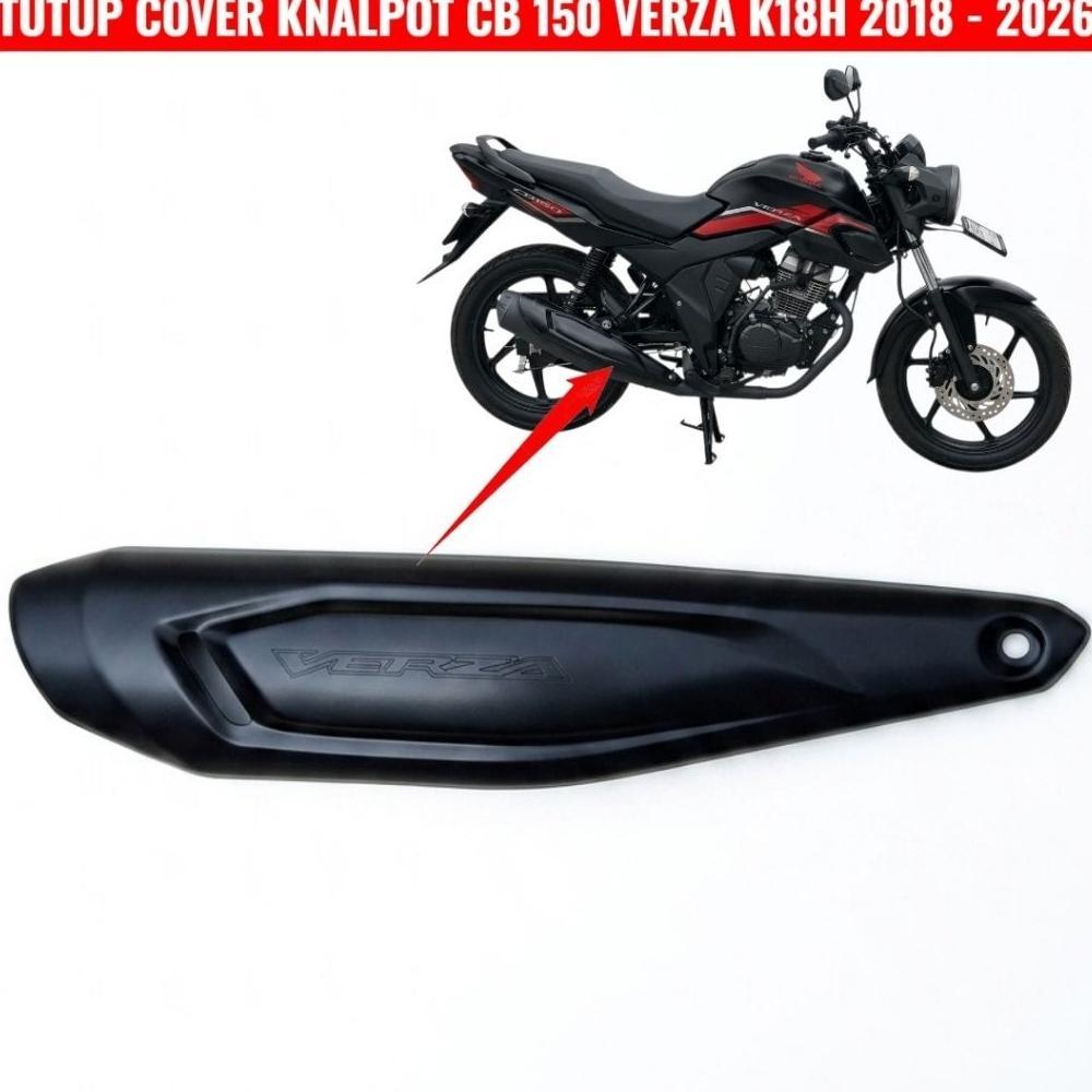 Tutup Cover Knalpot Cb Verza 150 2018 - 2025 Berkualitas 18311K18960