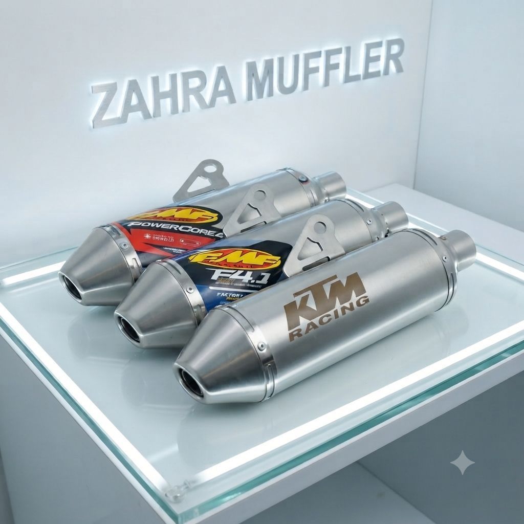 Exhaust FMF Powercore4, FMF F4.1, KTM - Canister Muffler only 38mm