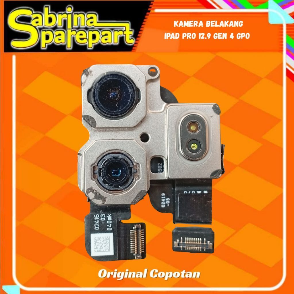 Kamera Belakang iPad Pro 12.9 Gen 4 GPO Second Original Copotan