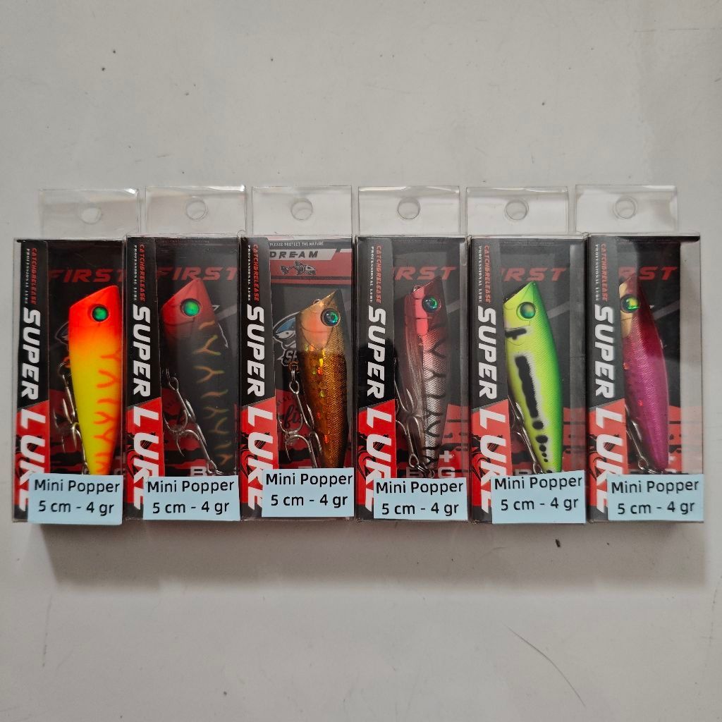 Lure Mini Popper Super Lure 5cm