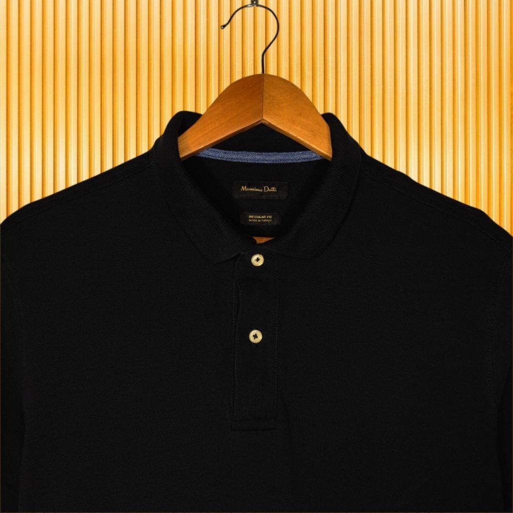 MASSIMO DUTTI kaos kerah polo shirts pria