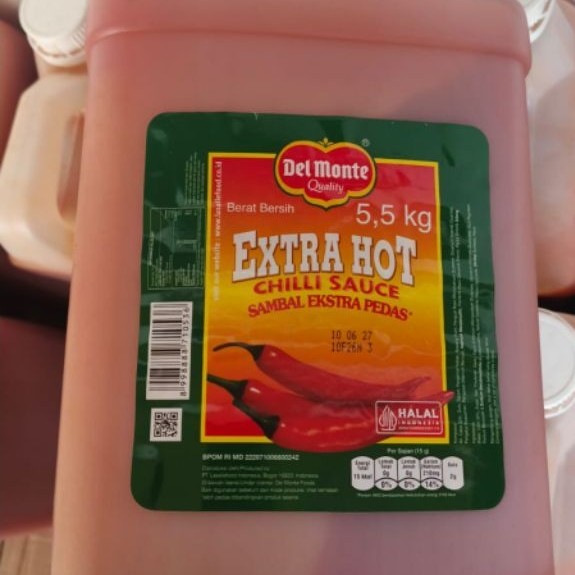 Delmonte jerigen/delmonte extra hot/delmonte tomat/delmonte sambal/delmonte ketchup