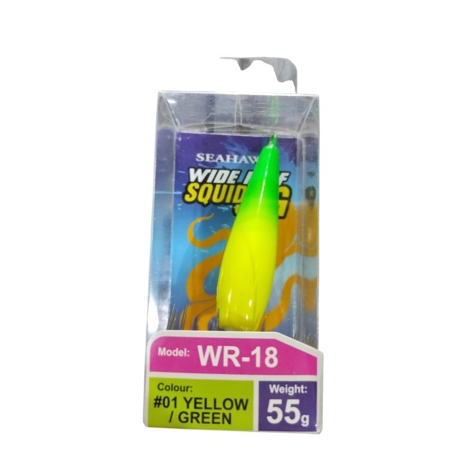 Wide Reef Squid Jig Seahawk