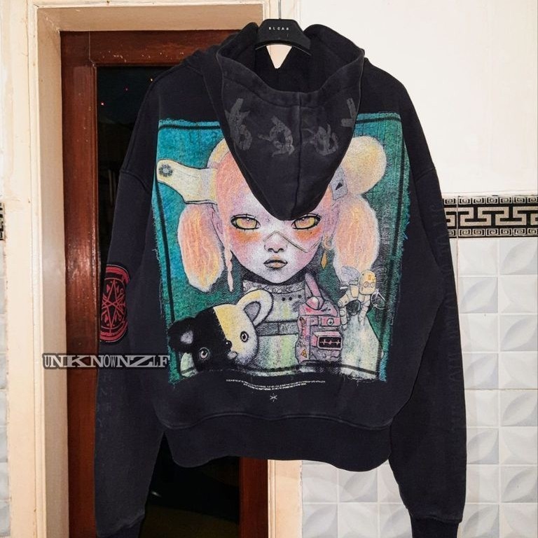 Bring Me The Horizon NeX GEn Hoodie Washed Black - Horizon Supply Co