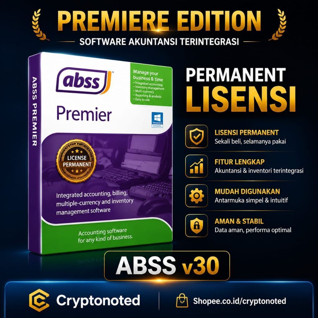 MYOB ABSS PREMIERE v30.1 TERBARU