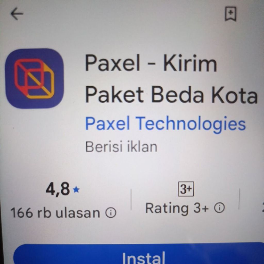 Aplikasi Paxel - Kirim Paket Beda Kota Paxel Technologies