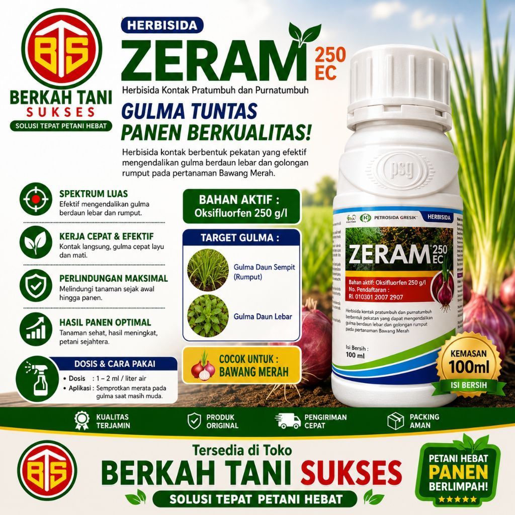 HERBISIDA ZERAM 250EC 100ML