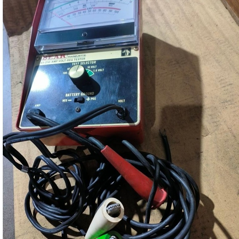 BEAR/ MARQUETTE 41-210 AMP- VOLT-REG TESTER