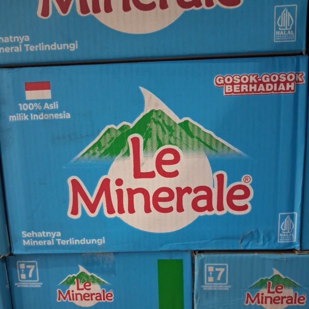 LE MINERALE 600ML 1DUS | LEMINERALE