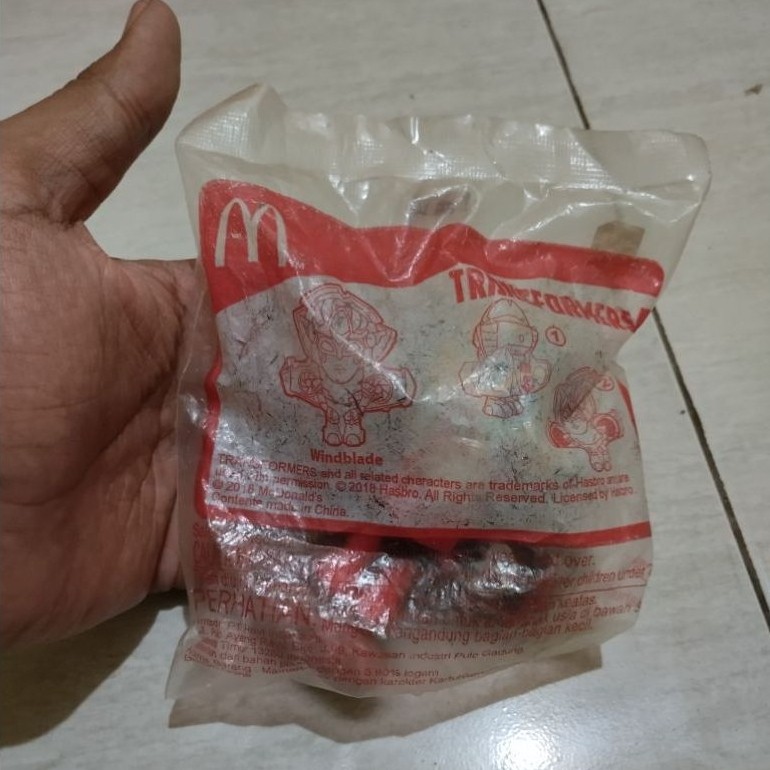 Happy Meals Transformers Windblade.Kondisi Masih Segel