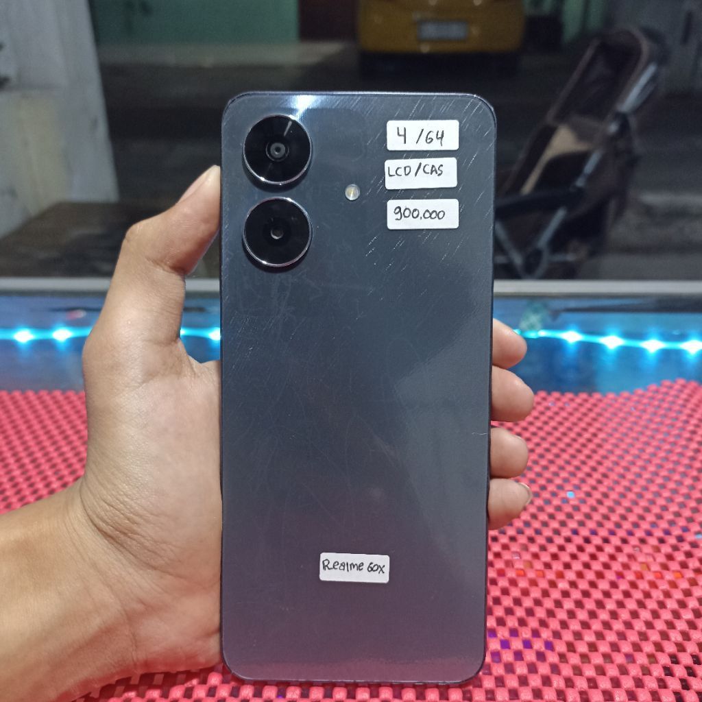 Realme 60X Ram 4/64 Second Kelengkapan Hp Dan Cas Minus LCD Gantian
