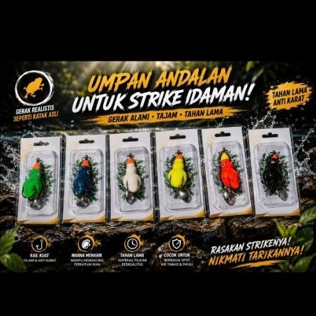 soft frog 3.5cm model bebek