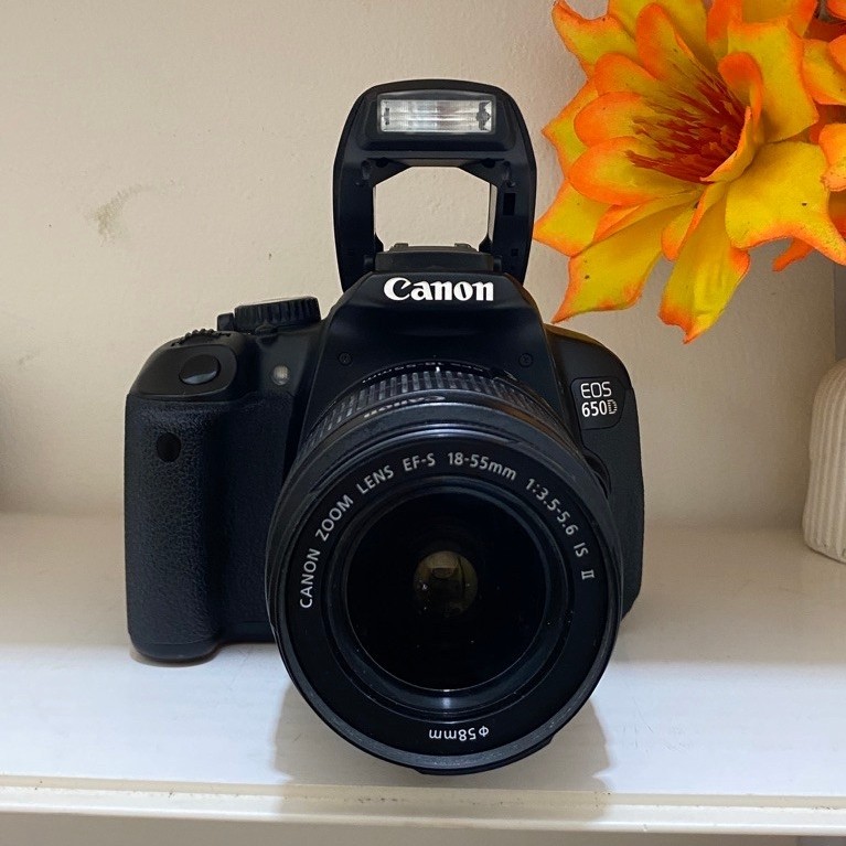 canon eos 650d kamera canon second