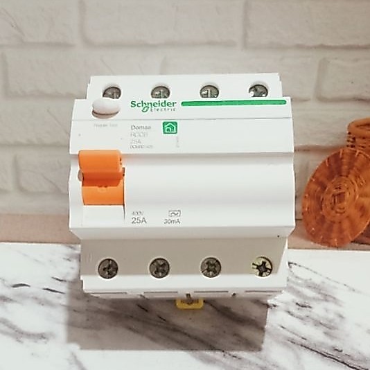 ELCB RCCB domae 4p 25A original