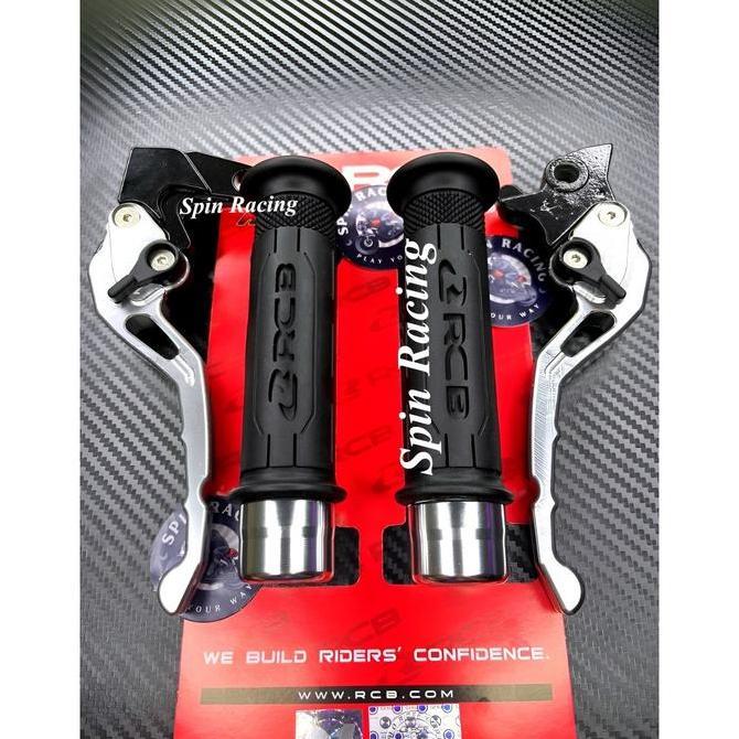 DV93 - Handgrip RCB Original RCB HG77 + Jalu Stang BULAT ARM AKN CNC + Handle Rem Stelan CNC Handgri