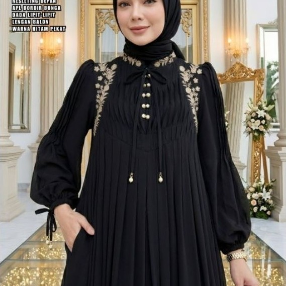 NEW GAMIS CERUTY IMPORT BORDIR ORI SHR