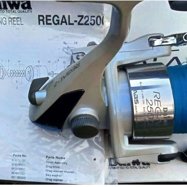 reel pancing Daiwa Regal Z 2500iA