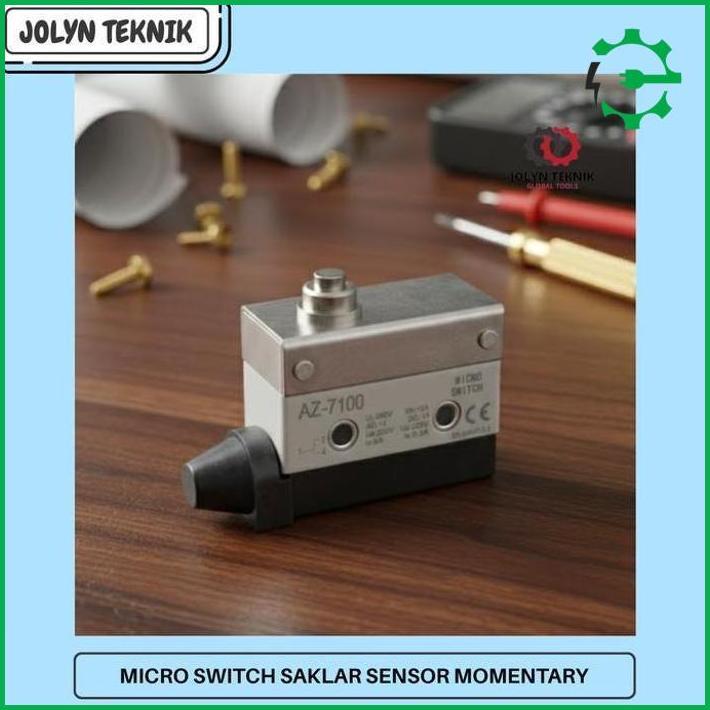 Micro Switch Travel Limit Switch Az-7100 10A Ac-15 Dc-13 Saklar Sensor Waterproof Momentary Limit Sw