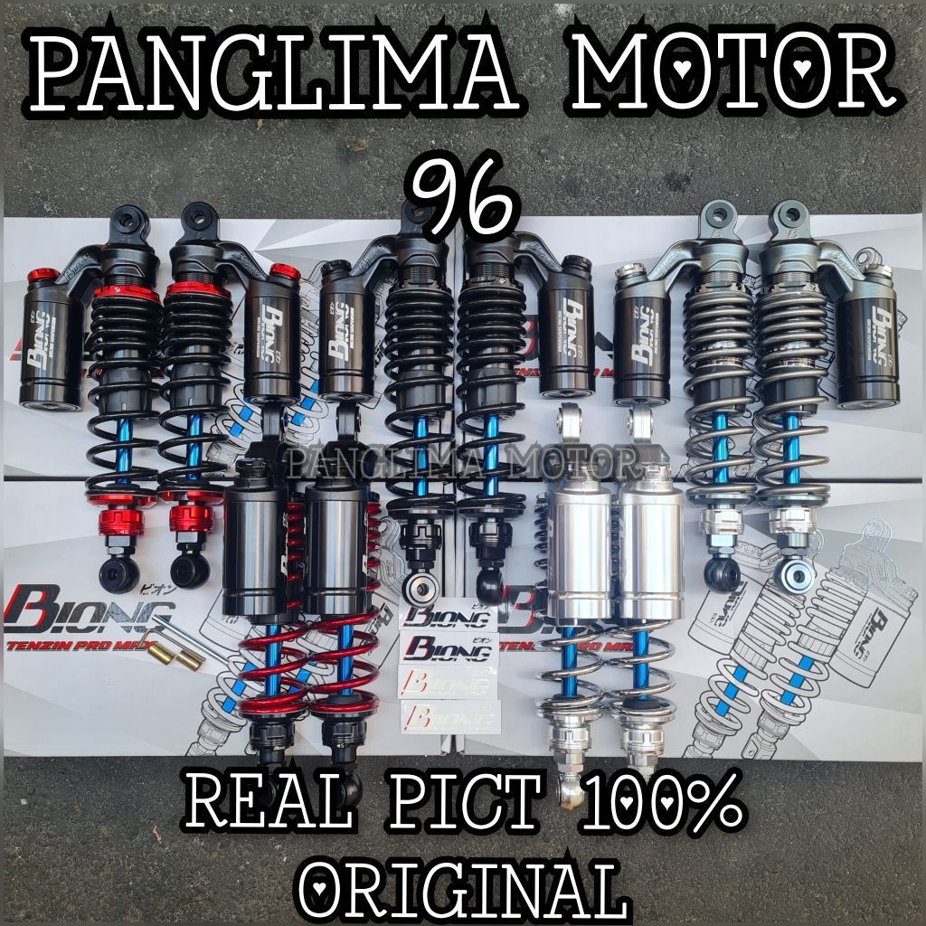 SHOCK BREAKER ORIGINAL BIONG TENZIN PROMAX ORIGINAL KLIK REBOUND 280MM 320MM 340MM TABUNG ATAS ORIGI