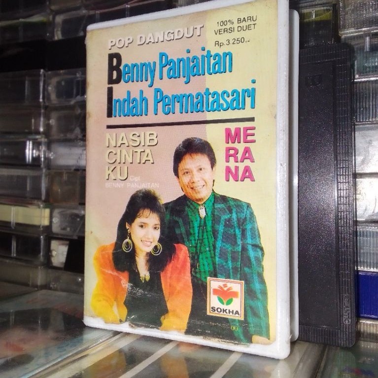 Kaset Pop Dangdut Benny Panjaitan Indah Permatasari Nasib Cinta Ku Merana Sokha
