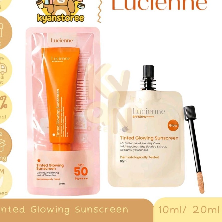 LUCIENNE TINTED GLOWING SUNSCREEN