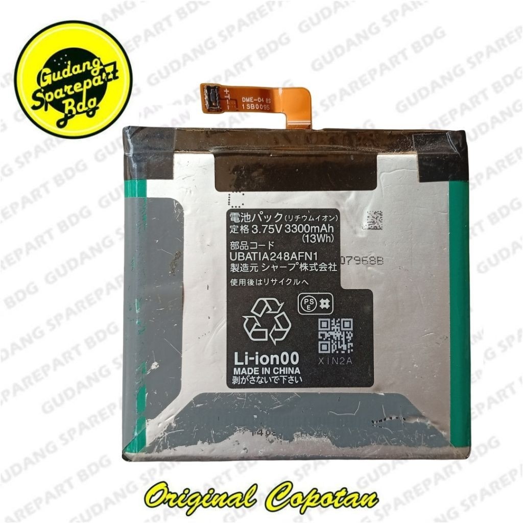 Baterai Battery Sharp Aquos Sh01h / Sh039 / Sh019 Second Original Copotan