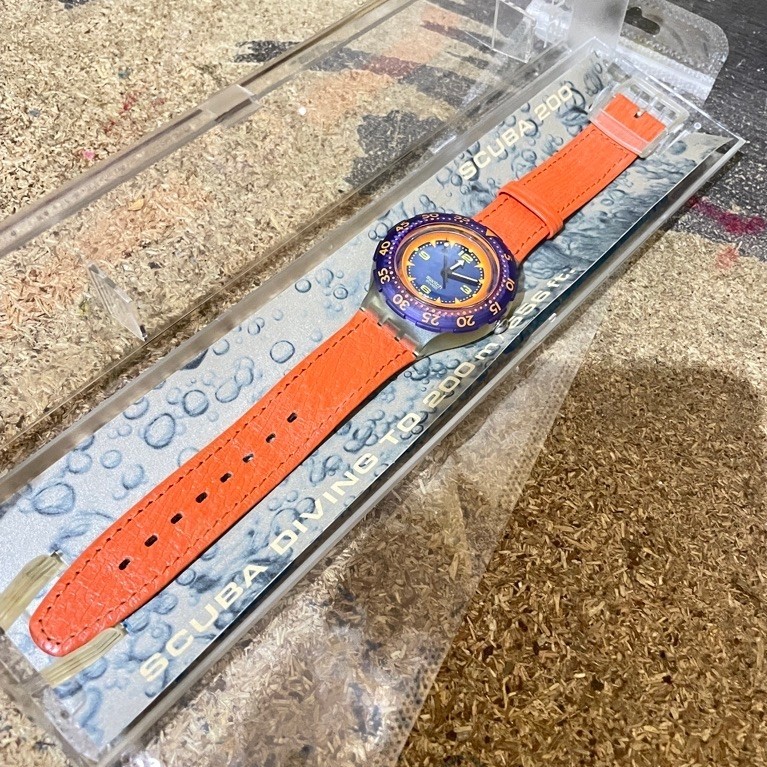 jam tangan Swatch scuba original vintage