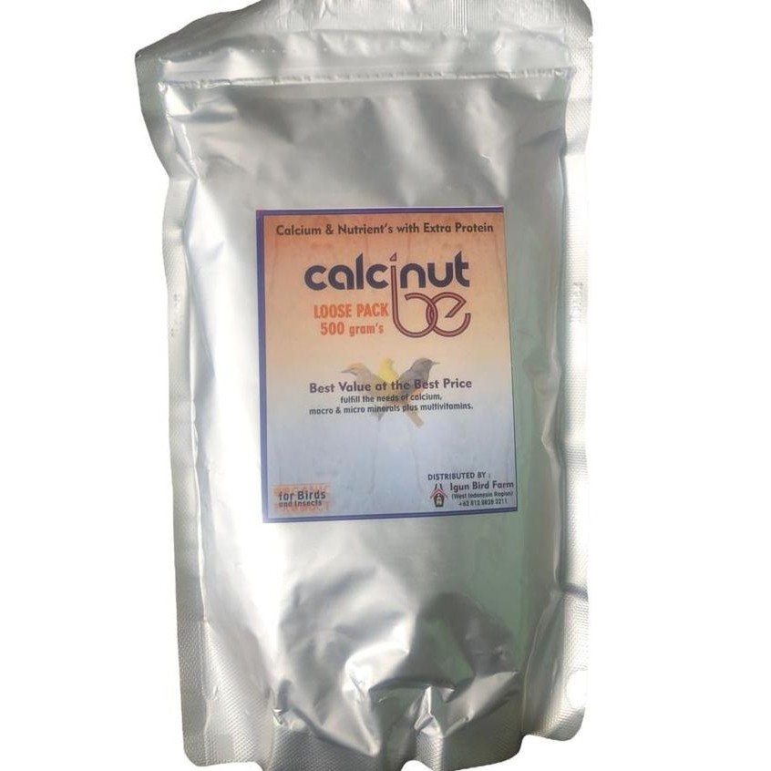 CALCINUT BE BURUNG 550GR KALSIUM BURUNG