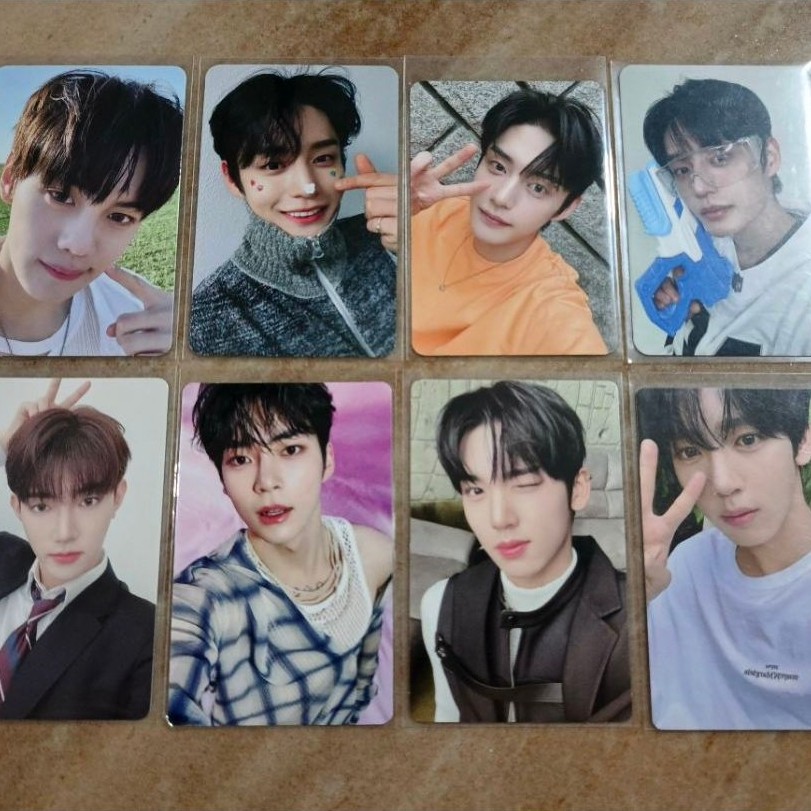 ZB1 Gyuvin You had me at hello digipack album pc, Jiwoong Melting point counting stars pob, 3 days s