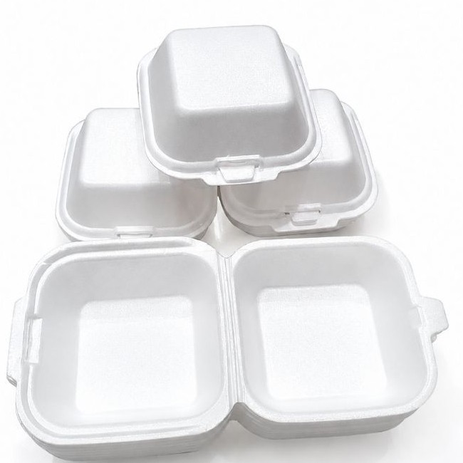 100 pcs Kotak Makanan Styrofoam Burger