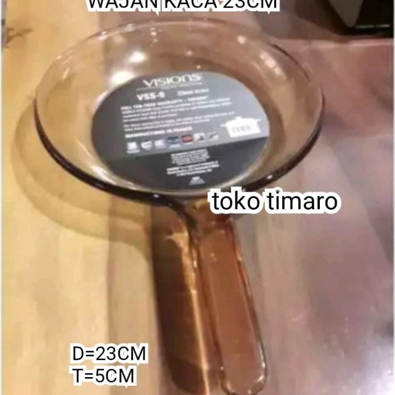 VISIONS SKILLET WAJAN KACA 23CM