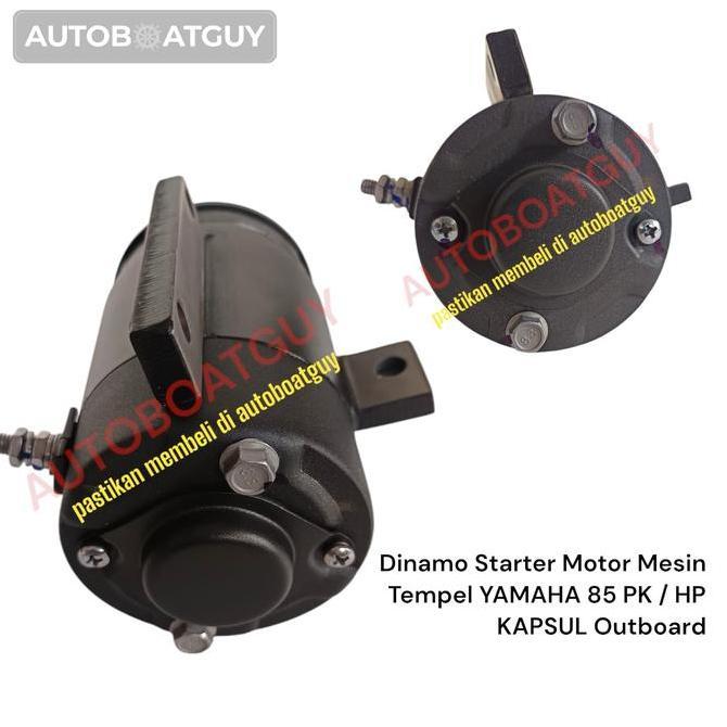 Dinamo Starter Motor Mesin Tempel YAMAHA 85 PK / HP Outboard